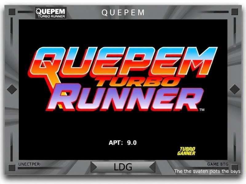 Quepem Turbo Runner Game Banner
